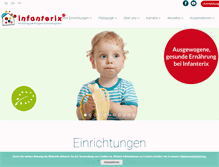 Tablet Screenshot of infanterix.de